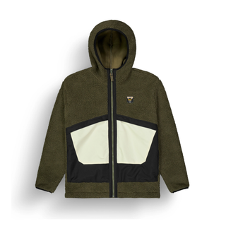 PICTURE PMBTON ZIP HOODIE FELPA SHERPA UOMO