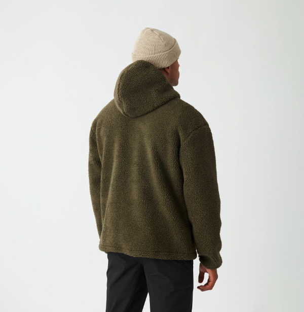 PICTURE PMBTON ZIP HOODIE FELPA SHERPA UOMO
