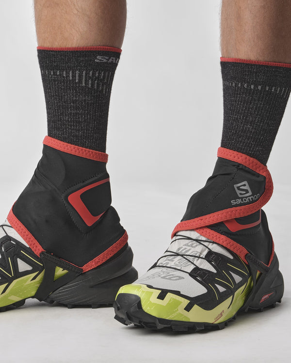 SALOMON TRAIL GAITERS HIGH GHETTE IMPERMEABILI DA TRAIL RUNNING