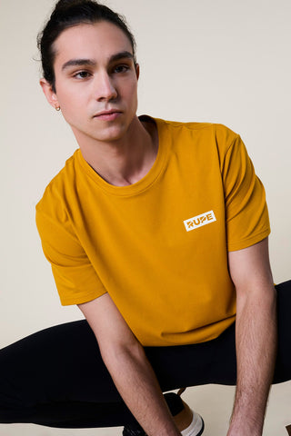 Compra mustard RUPE T-SHIRT UOMO IN COTONE BIOLOGICO - DISPONIBILE IN 2 COLORI - NUOVI ARRIVI SS25