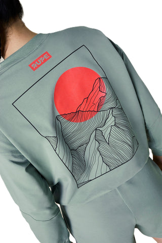 RUPE FELPA LEGGERA DONNA IN COTONE BIOLOGICO SENZA CAPPUCCIO - NUOVI ARRIVI SS25