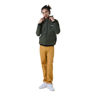 RUPE FELPA ZIP CON CAPPUCCIO UNISEX