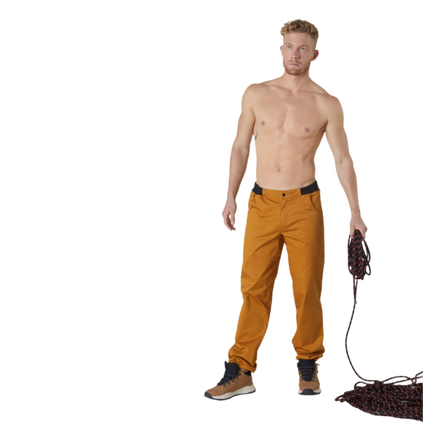 RUPE PIRENEI PANTALONE UOMO IN COTONE DA ARRAMPICATA E LIFESTYLE - NUOVI ARRIVI SS25