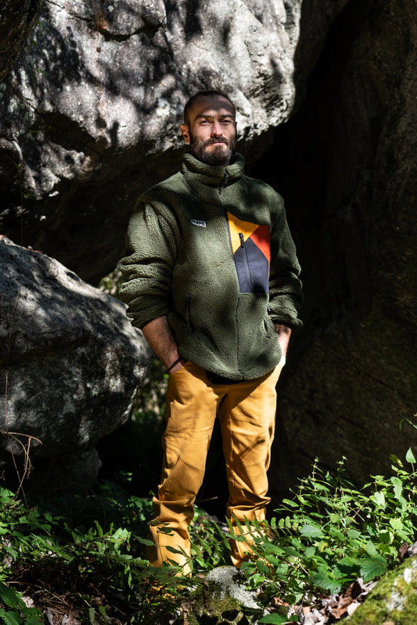 RUPE GIACCA IN PILE UOMO