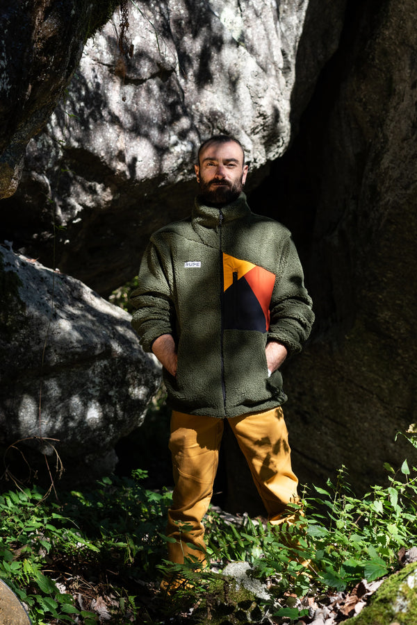 RUPE GIACCA IN PILE UOMO