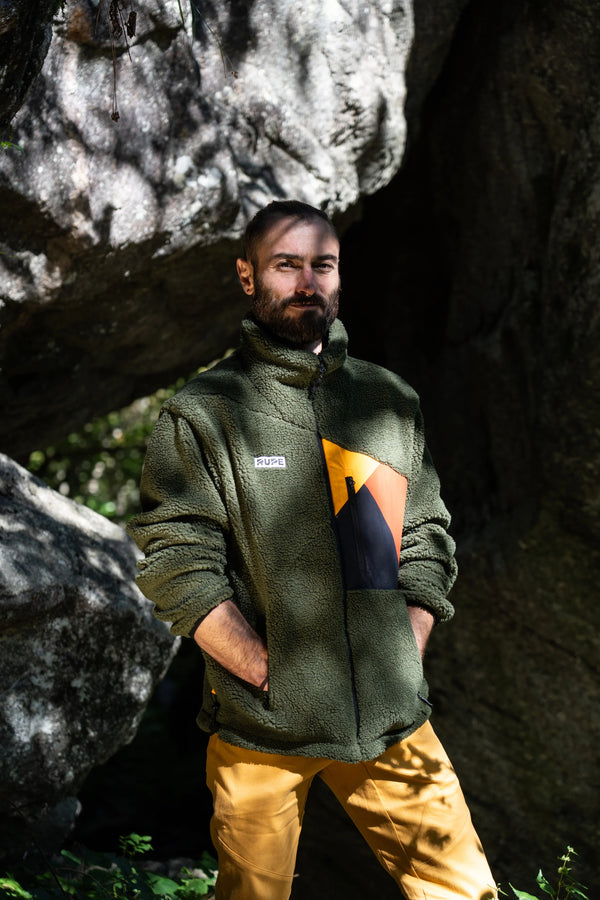 RUPE GIACCA IN PILE UOMO