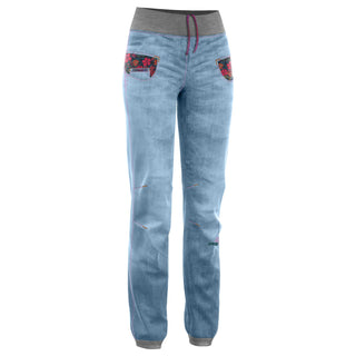 CRAZY PANT ARIA LIGHT DONNA IDEALI PER ARRAMPICATA Colore Light Jeans