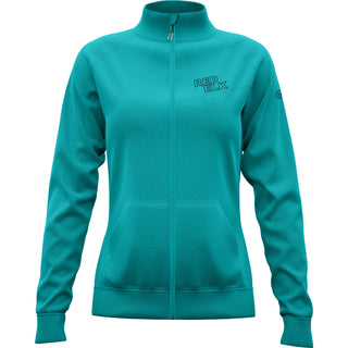 Compra amalfi-green-blue REDELK SHASTA DONNA FELPA IN COTONE ORGANICO DA ARRAMPICATA E LIFESTYLE - PROMO -20%! - DISPONIBILE IN 3 COLORI