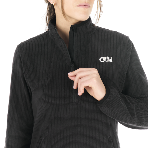 PICTURE WEAVY 1/4 GRID FLEECE DONNA
