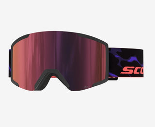 Compra black-purple-lente-amp-red-chrome-s3 SCOTT GOGGLE SHIELD MASCHERA DA SCI - DISPONIBILE IN VARI COLORI!