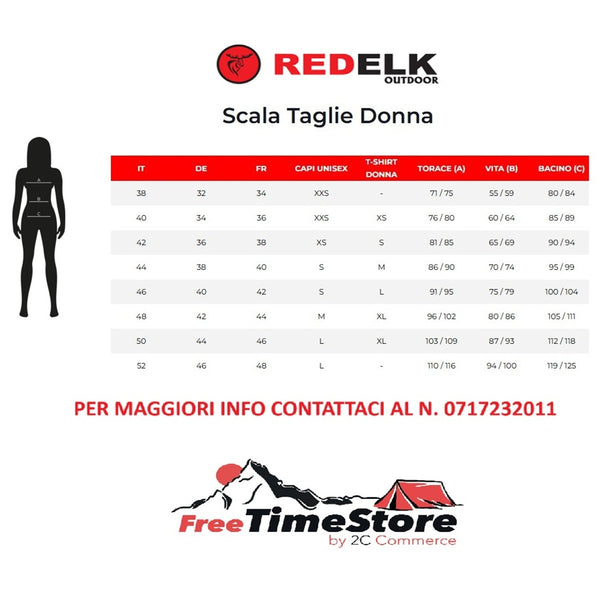 REDELK JEMEL 3-LS CAMICIA TECNICA DONNA A MANICHE LUNGHE TRASPIRANTE - DISPONIBILE IN 3 COLORI