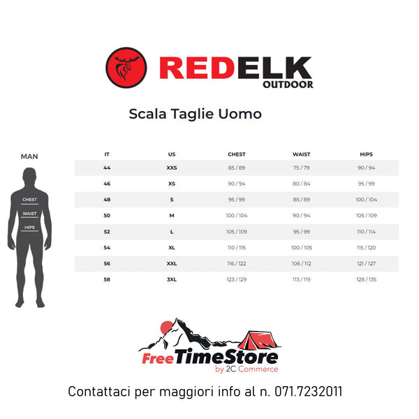 REDELK NIVIUK PANTALONE TECNICO UOMO SOFTSHELL ANTIVENTO E IMPERMEABILE - NUOVI ARRIVI WINTER 24/25