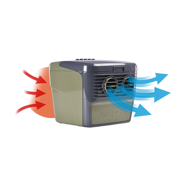 Totalcool 3000 Air Cooler Raffrescatore d'aria portatile tritensione 12v, 24v e 230v
