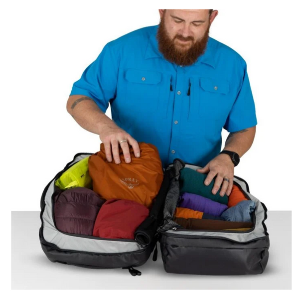 OSPREY TRANSPORTER SQUFFEL 44 BORSA/BAGAGLIO DA VIAGGIO 44 LITRI