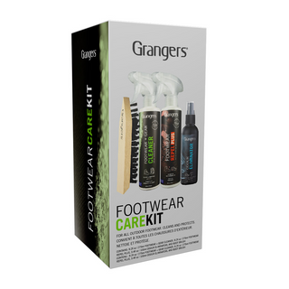 GRANGERS FOOTWEAR CARE KIT PER LA PULIZIA E RINNOVAMENTO CALZATURE