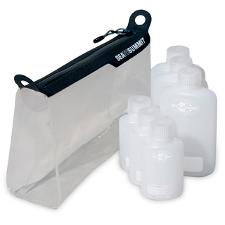 SEATOSUMMIT CLEAR ZIP TOP POUNCH SACCHETTO PORTA SAPONI IMPERMEABILI