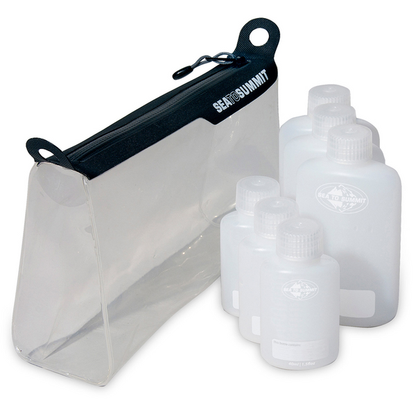 SEATOSUMMIT CLEAR ZIP TOP POUNCH SACCHETTO PORTA SAPONI IMPERMEABILI