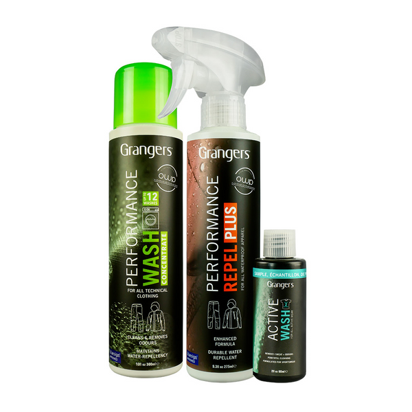 GRANGERS CLOTHING CARE KIT PER LA PULIZIA ABBIGLIAMENTO TECNICO