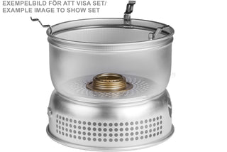 TRANGIA 27-1 UL Kit completo fornelletto e pentole ultraleggero con bruciatore ad alcool