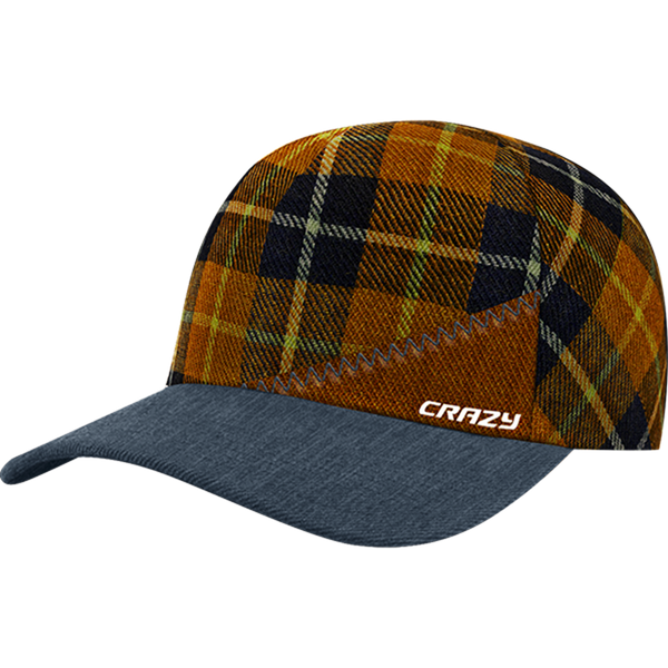 CRAZY CAP BRO COMODO CAPPELLO INVERNALE CON VISIERA - DISPONIBILE IN 4 FANTASIE