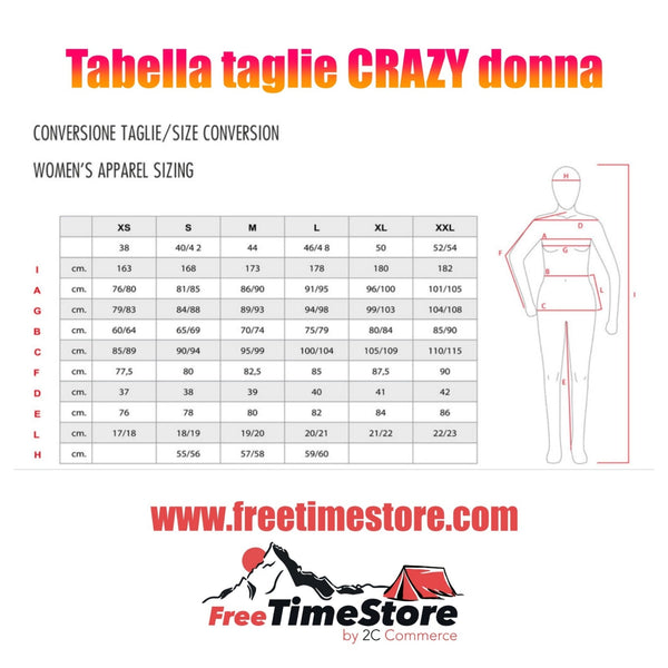 CRAZY PULL IONIC PILE TECNICO DONNA TRASPIRANTE - NUOVI ARRIVI WINTER 24/25