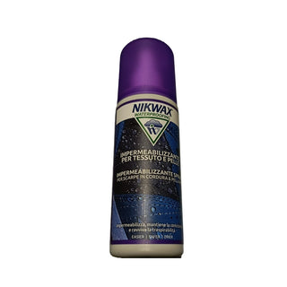 NIKWAX IMPERMEABILIZZANTE SPRAY 125ml PER TESSUTO E PELLE CALZATURE