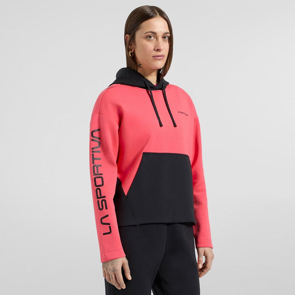 LA SPORTIVA PODIUM HOODY BIG LOGO DONNA