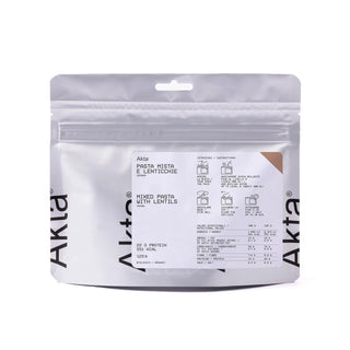 AKTA PASTA MISTA E LENTICCHIE - PASTO LIOFILIZZATO BIOLOGICO 551 kcal