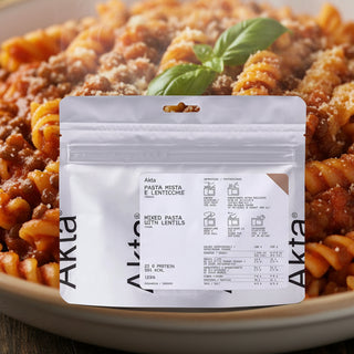 AKTA PASTA MISTA E LENTICCHIE - PASTO LIOFILIZZATO BIOLOGICO 551 kcal