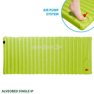 BRUNNER ALVEOBED SINGLE IP MATERASSINO GONFIABILE 220 x 75 cm CON SISTEMA AIR PUMP