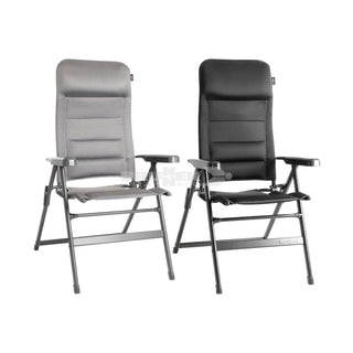 BRUNNER ARAVEL 3D Moderna sedia pieghevole a 4 gambe con schienale reclinabile a 7 posizioni - DISPONIBILE IN 3 MISURE E 2 COLORI