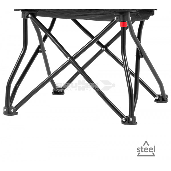 BRUNNER ARMCHAIR EQUIFRAME SEDIA PIEGHEVOLE COMPATTA CON SACCA PER IL TRASPORTO INCLUSA - DISPONIBILE IN 3 COLORI
