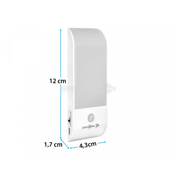 BRUNNER ATHOME LAMPADA LED RICARICABILE DA INTERNO PER CAMPER, VAN E ROULOTTE