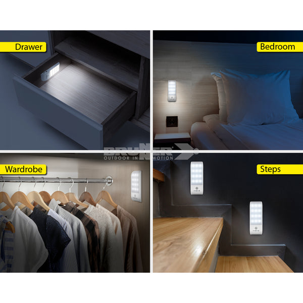 BRUNNER ATHOME LAMPADA LED RICARICABILE DA INTERNO PER CAMPER, VAN E ROULOTTE