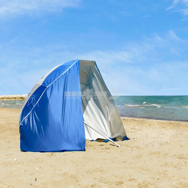 BRUNNER BEACH PARSOL Ø 140 x H140 cm OMBRELLONE CON PARETI LATERALI UPF 50+ - IN PROMOZIONE!