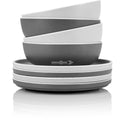 BRUNNER STOVIGLIE IN MELAMINA E FONDO ANTISLIP FANTASIA DOLOMIT - ARTICOLI ASSORTITI - DISPONIBILE IN DIVERSI COLORI