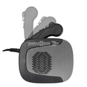 BRUNNER BLACKFIRE TERMOVENTILATORE 12V DC CON BASE ROTANTE