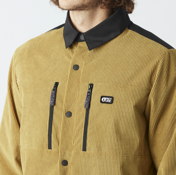 PICTURE BMDJI CORD TECH JKT GIACCA UOMO IMPERMEABILE