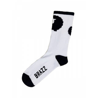 Compra bianco BRAZZ BRAZZSOCKS CALZINI STILOSI IN COTONE DISPONIBILE IN TRE COLORAZIONI