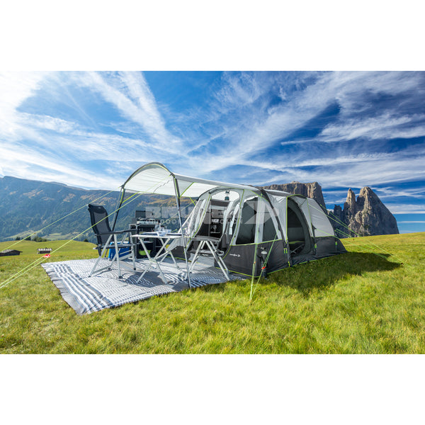 BRUNNER BULLET 5 AIRTECH TENDA FAMILIARE CON STRUTTURA PNEUMATICA A 3 ARCHI GONFIABILE SPEDIZIONE GRATUITA