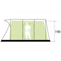 BRUNNER BULLET 5 AIRTECH TENDA FAMILIARE CON STRUTTURA PNEUMATICA A 3 ARCHI GONFIABILE SPEDIZIONE GRATUITA