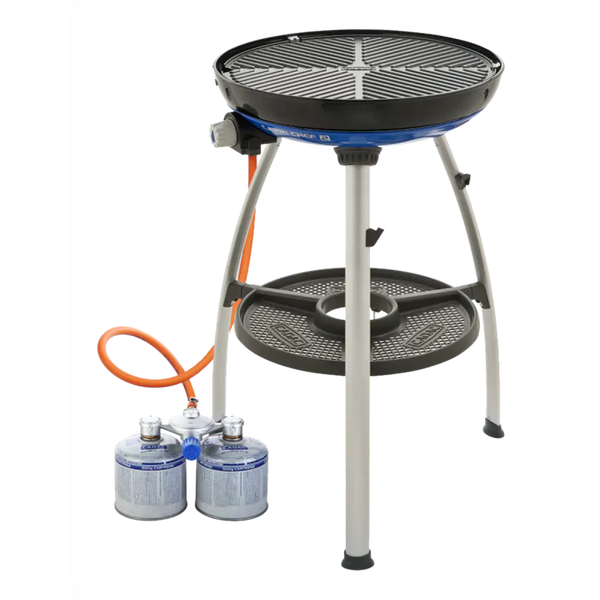 Dometic Cadac Dual Power Pak 30 Regolatore gas da 30mbar a doppia cartuccia per fornelli e barbecue