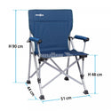 BRUNNER CRUISER Confortevole sedia pieghevole portatile da campeggio con sacca trasporto inclusa - Disponibile in due colori