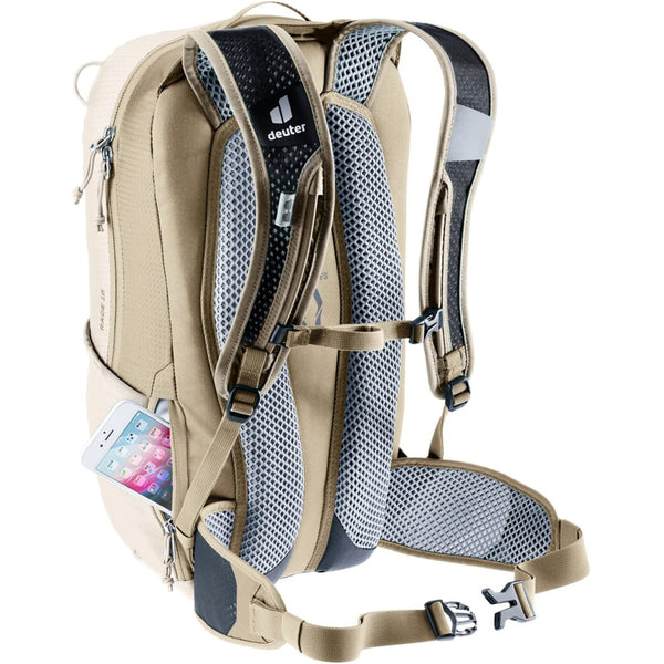 DEUTER RACE 16 ZAINO 16 LITRI DA BICI CON PORTACASCO - DISPONIBILE IN 2 COLORI