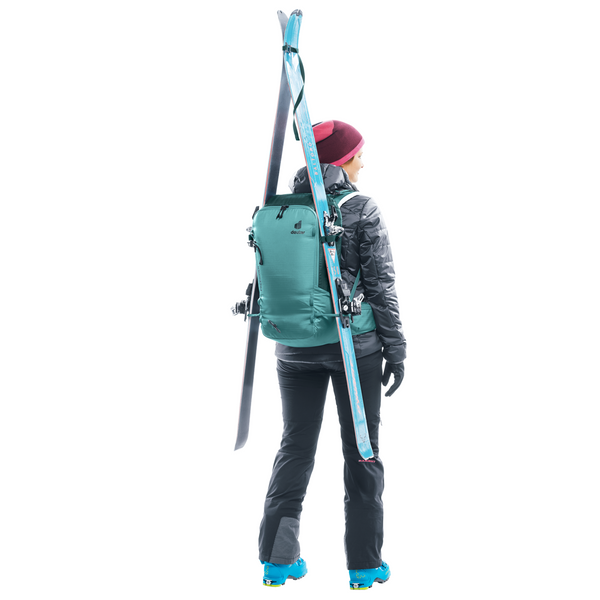 DEUTER FREERIDER 28 SL WOMEN'S FIT ZAINO 28 LITRI DA SCIALPINISMO E HIKING VERSATILE E LEGGERO