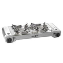 BRUNNER DEVIL DOUBLE GRILL Fornello gas a cartuccia a 2 fuochi portatile