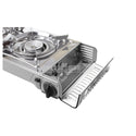 BRUNNER DEVIL DOUBLE GRILL Fornello gas a cartuccia a 2 fuochi portatile