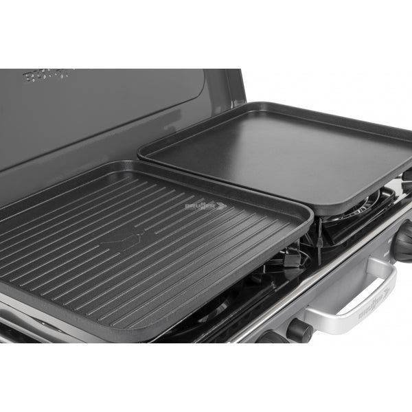 BRUNNER DEVIL KOOKMASTER STANDALONE FORNELLO A GAS 2 FUOCHI CON MOBILETTO INCLUSO