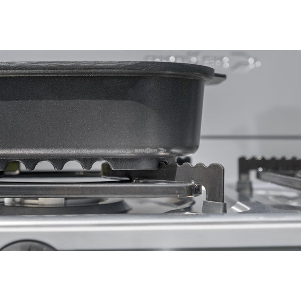 BRUNNER DEVIL KOOKMASTER STANDALONE FORNELLO A GAS 2 FUOCHI CON MOBILETTO INCLUSO