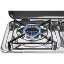 BRUNNER DEVIL KOOKMASTER STANDALONE FORNELLO A GAS 2 FUOCHI CON MOBILETTO INCLUSO